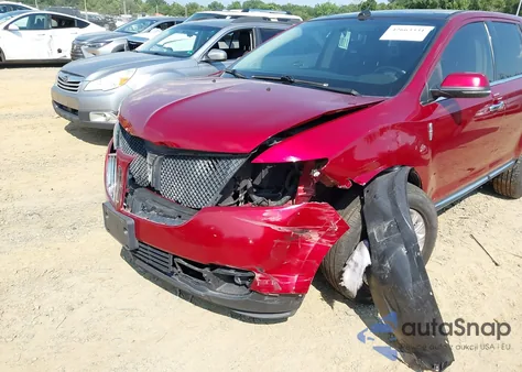 2013 Lincoln Mkx z USA, uszkodzony, nr VIN 2LMDJ8JK9DBL16031